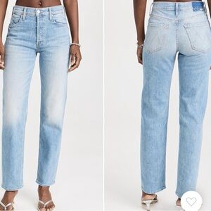 Mother Denim The Thrasher Skimp Straight Leg Jeans